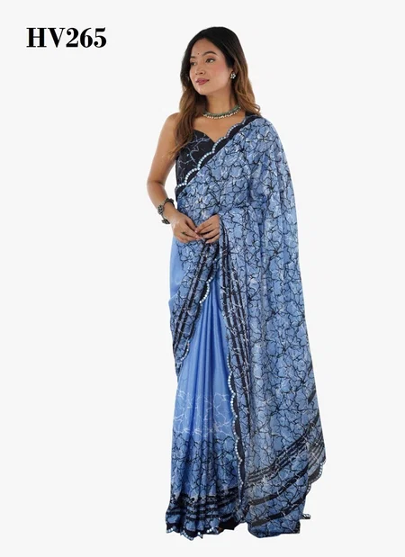 Daniel Print By Fashion Berry Heavy Chinon Printed Saree